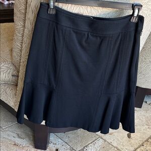 White House Black Market A-Line Black Skirt